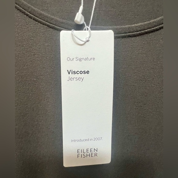 Eileen Fisher gray tunic/dress - Picture 3 of 9